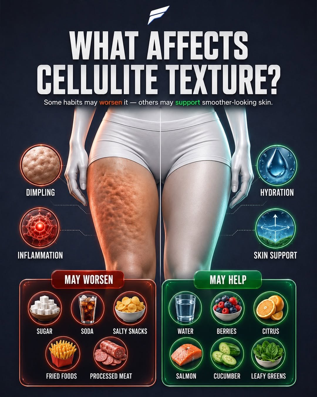 fitonomyapp 게시물 이미지: Cellulite is completely normal—and no single...