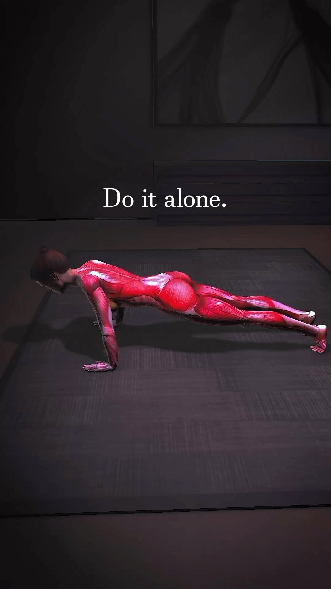 fitonomytips 게시물 이미지: Do it alone #fyp #motivation #fitness #reels...