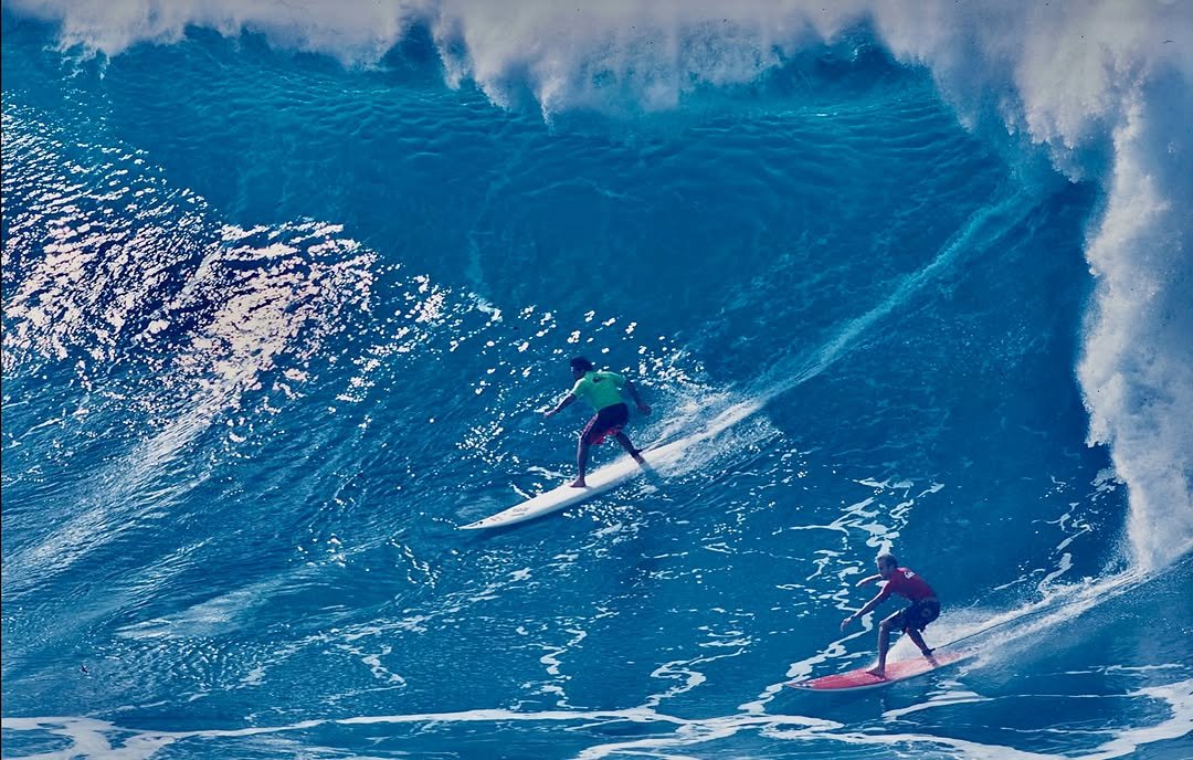flipperhawaii 게시물 이미지: Ross Clark Jones and Ross Williams at Waimea...