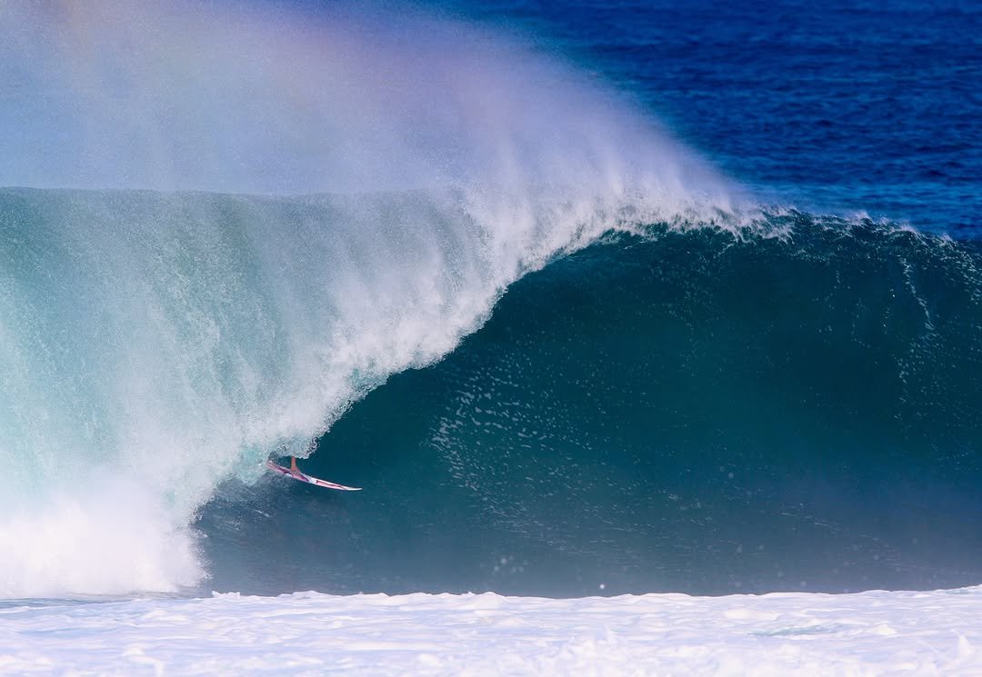 flipperhawaii 게시물 이미지: Moanalani Jones Wong at Pipeline @moana.17