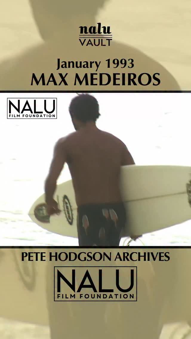 flipperhawaii 게시물 이미지: Max Medeiros surfing Pipeline in 1993. Max was...