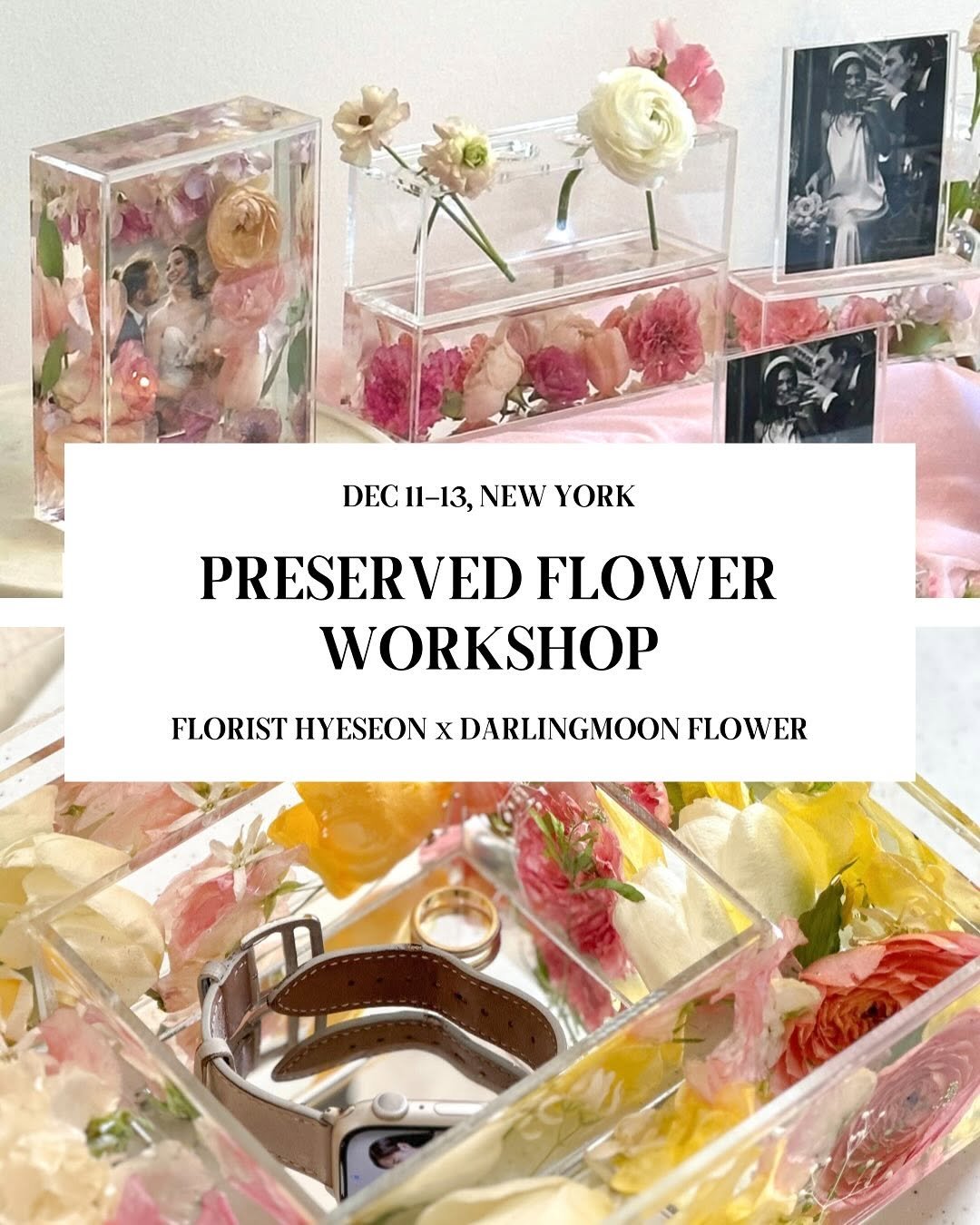 florist_hyeseon 게시물 이미지: 🌸 Preserved Flower Master-Course Workshop...