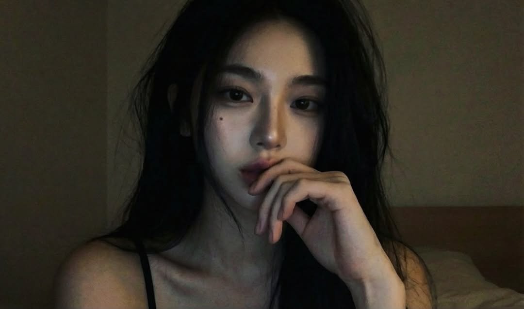 Photo by 최지안 on January 02, 2026. May be an image of one or more people, makeup, hair and text.