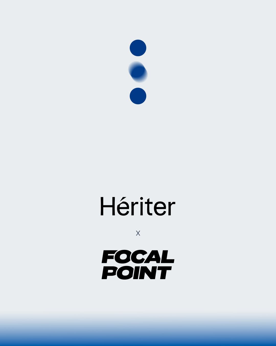 Photo by FOCAL POINT 포컬포인트 in Focalpoint with @heriter.atelier, and @focal.point.official. May be a graphic of poster and text that says 'Hériter x X FOCAL POINT'.