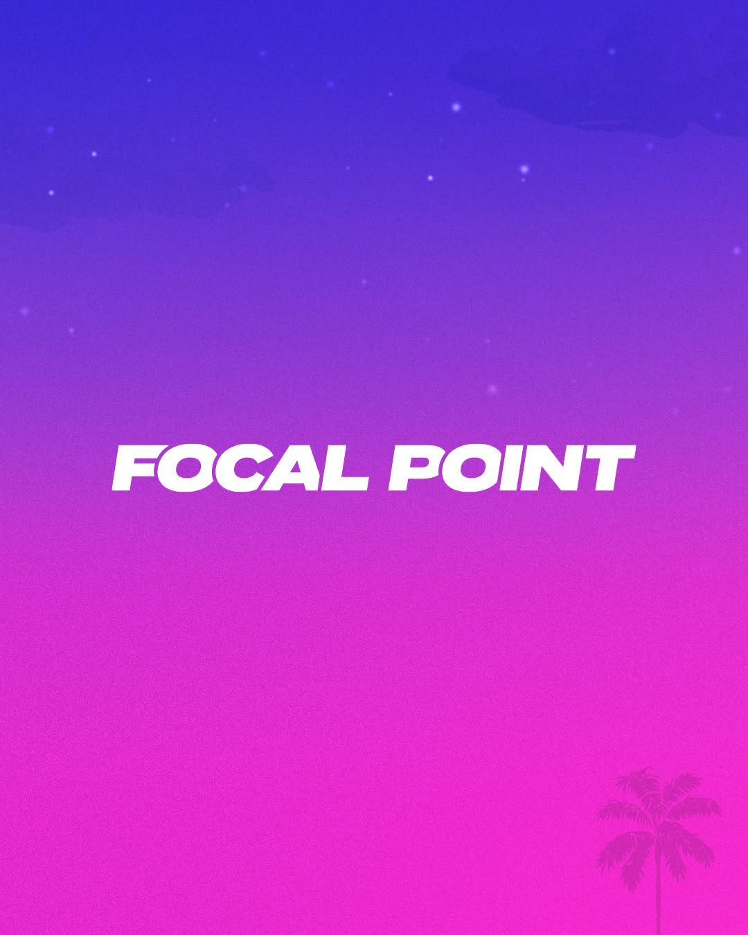 Photo by FOCAL POINT 포컬포인트 in 포컬포인트 with @peachesoneuniverse, @focal.point.official, and @oneuniversefestival. May be a graphic of poster, palm trees and text that says 'FOCAL POINT'.
