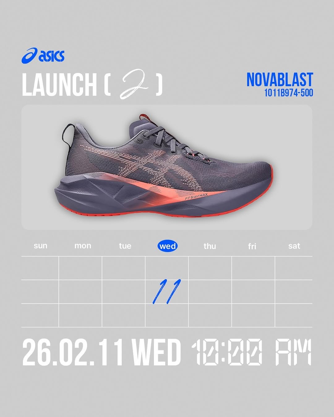 Photo by 폴더 Folder Korea on February 09, 2026. May be an image of sneakers, sports equipment, sportswear and poster.