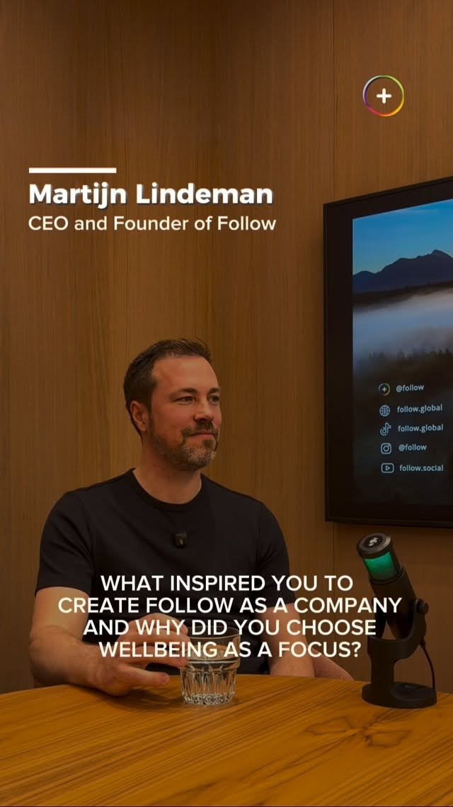 follow 게시물 이미지: We sat down with Martijn Lindeman to talk...
