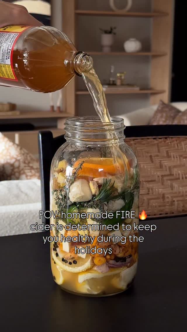 foodbymaria 게시물 이미지: Fire cider: because sometimes you need a...