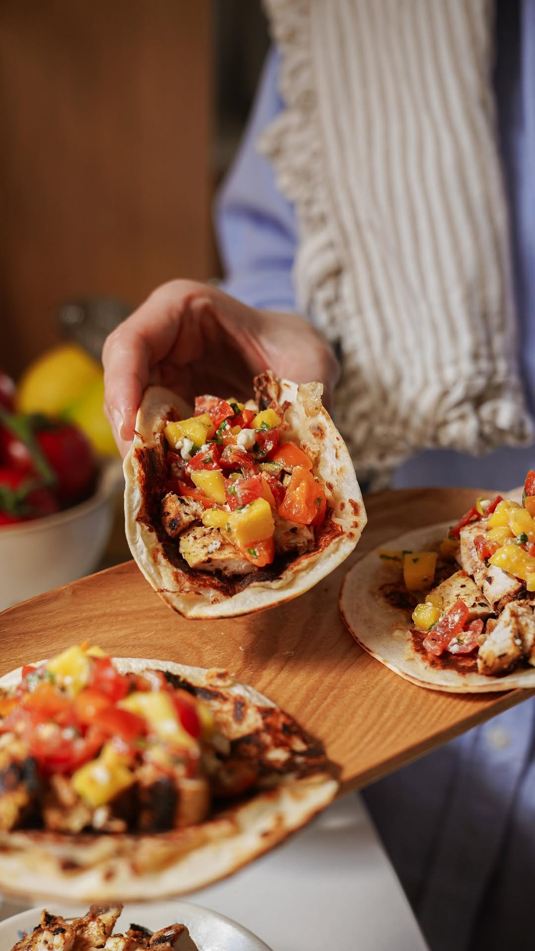 foodbymaria 게시물 이미지: I smeared beans on a tortilla and accidentally...