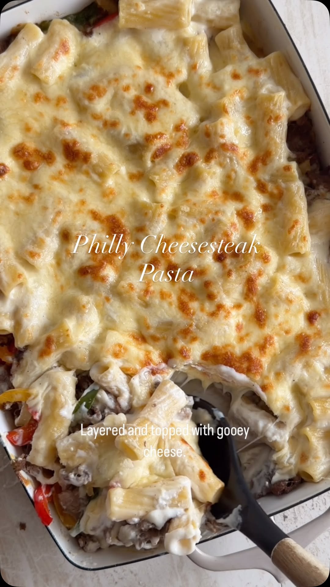 fooddolls 게시물 이미지: Philly Cheesesteak… but make it PASTA 🧀🍝✨
This...