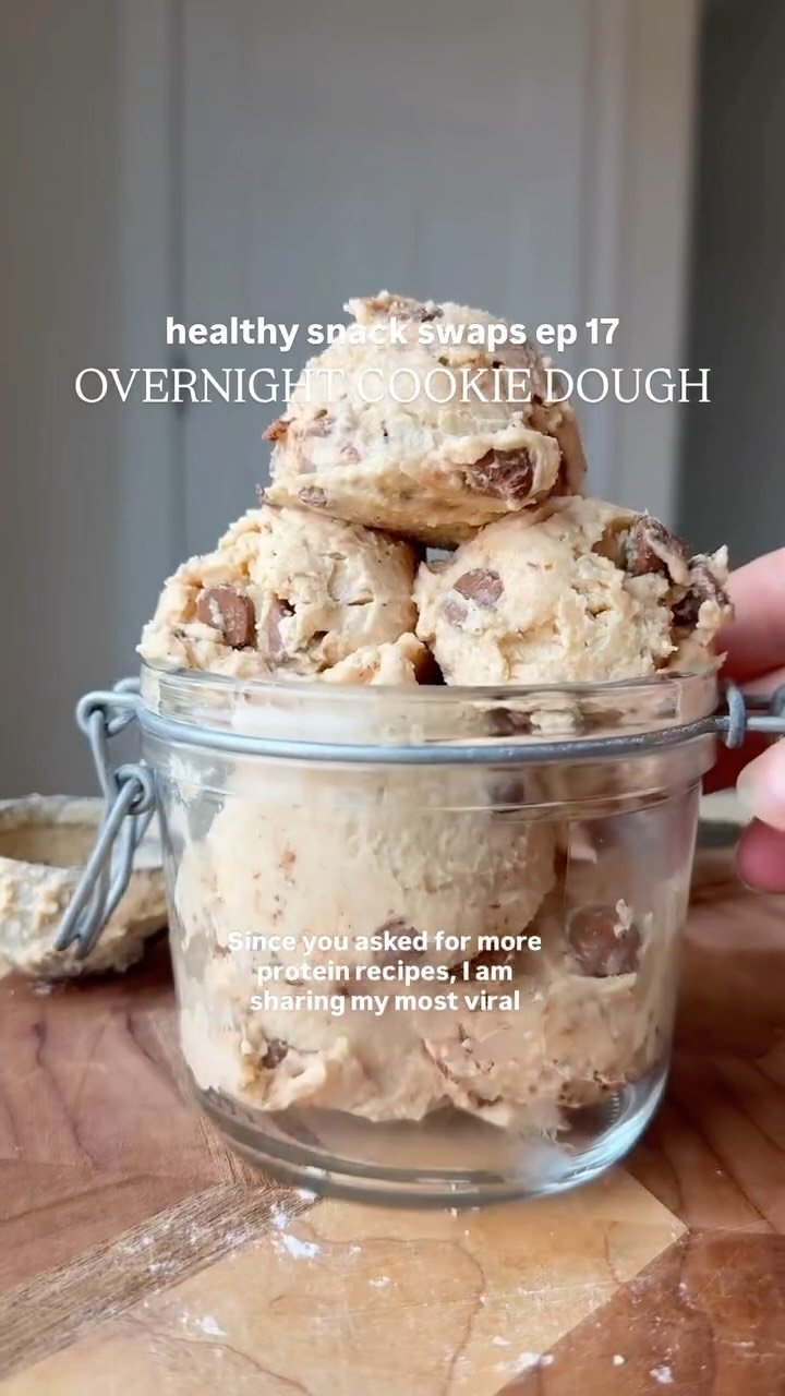 foodiefromvt 게시물 이미지: Overnight Cookie Dough✨ YOU asked for more...