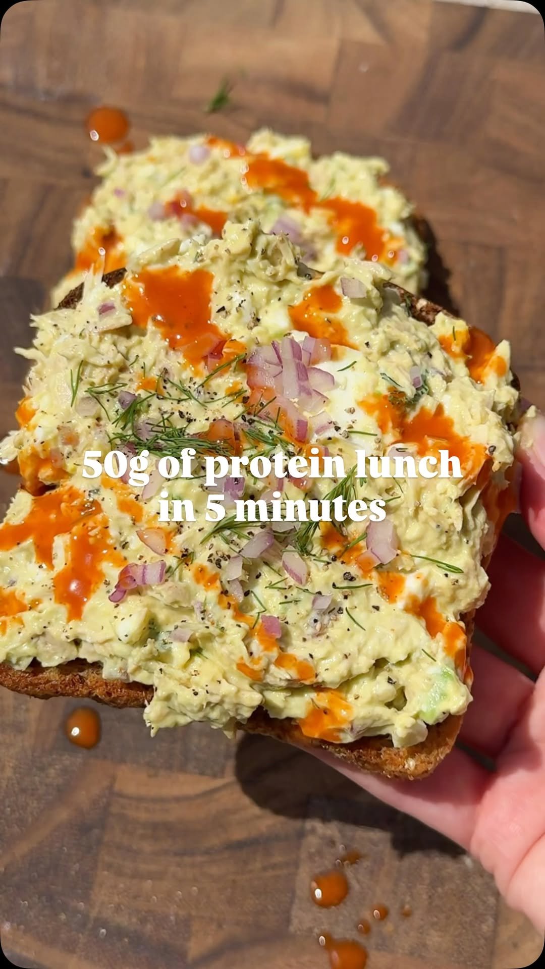foodiefromvt 게시물 이미지: AVOCADO EGG SALAD✨🥚🥑The ultimate lazy and high...