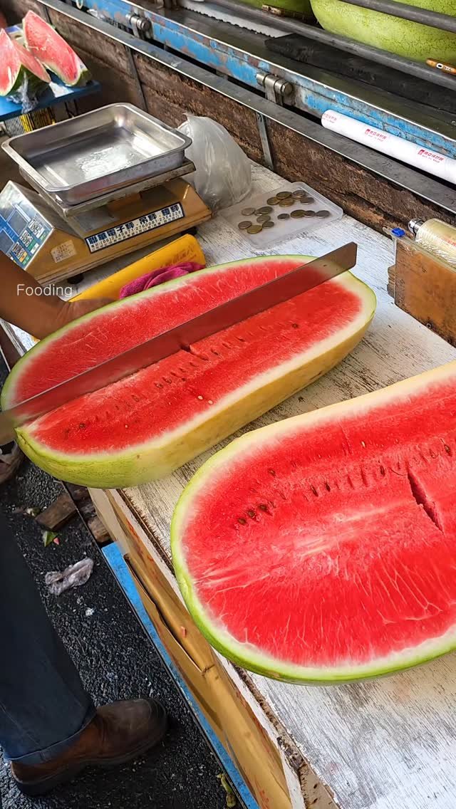 fooding2017 게시물 이미지: Taiwan Giant Watermelon!!!!