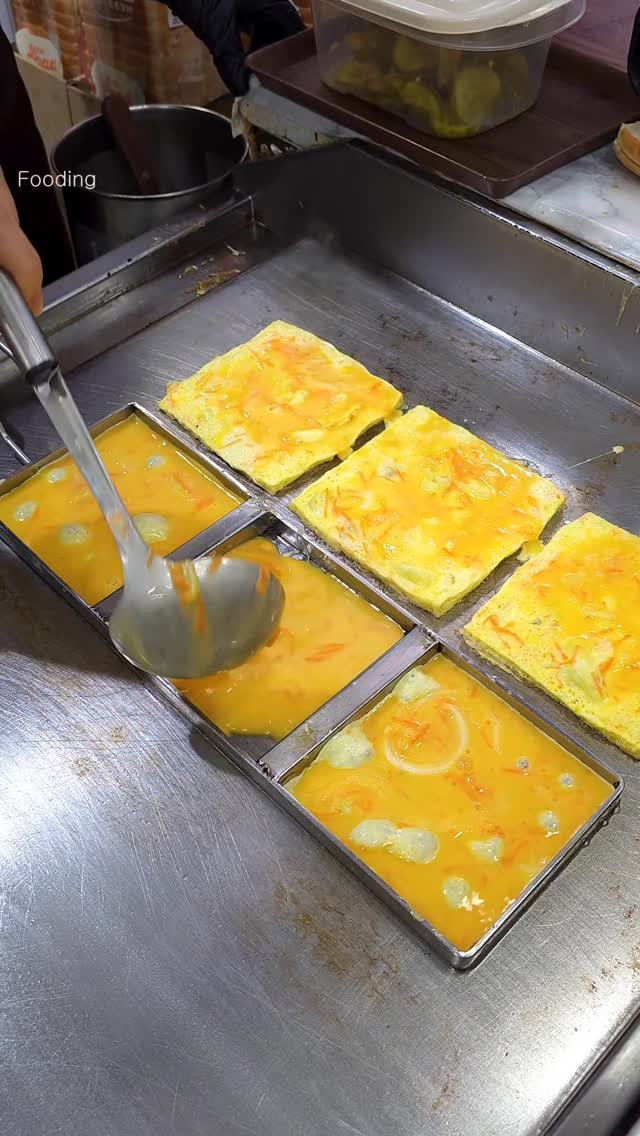 fooding2017 게시물 이미지: Amazing Korean Egg Toast