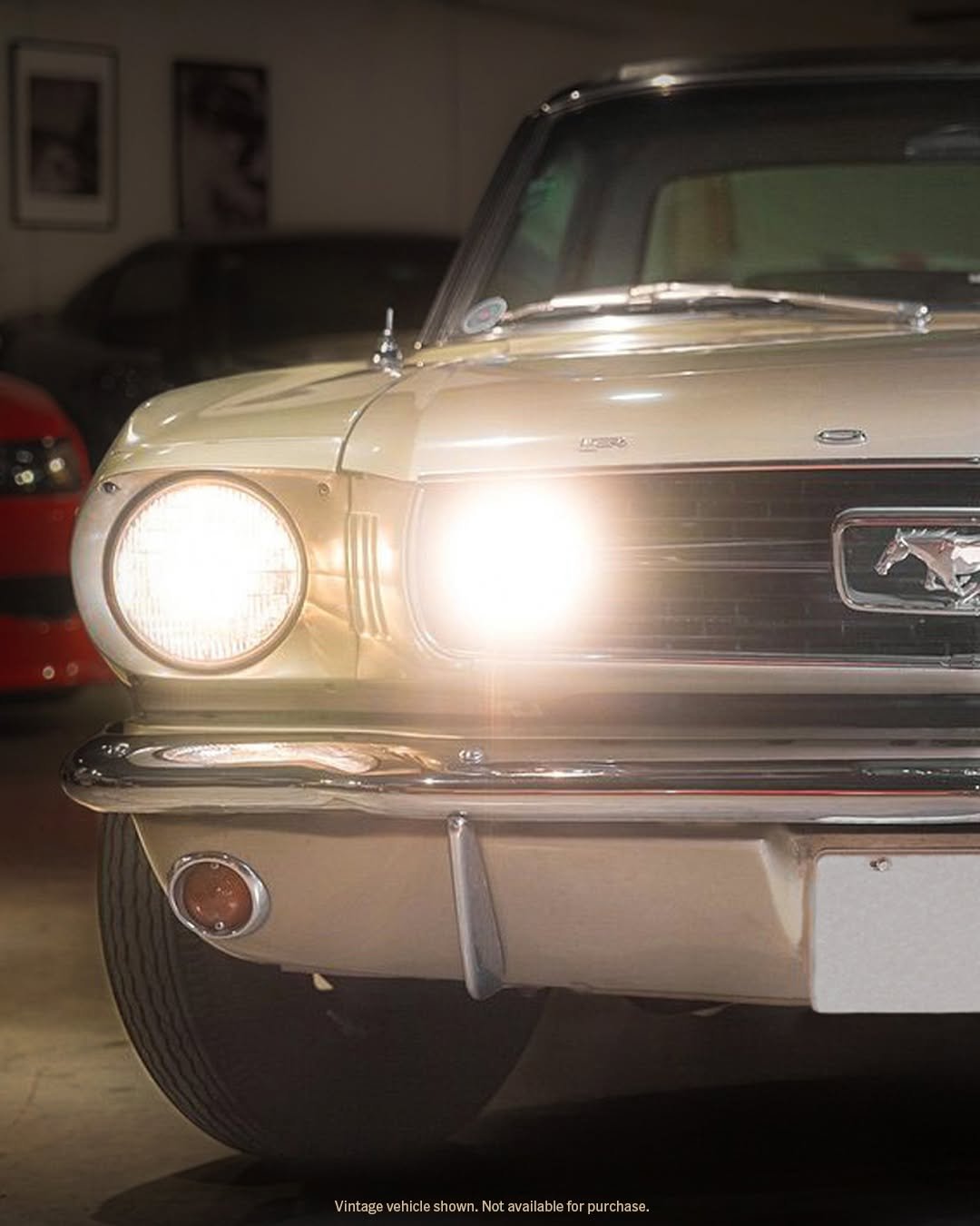 Photo by Ford Mustang on December 29, 2025. May be an image of car, lighting, wheel and text.