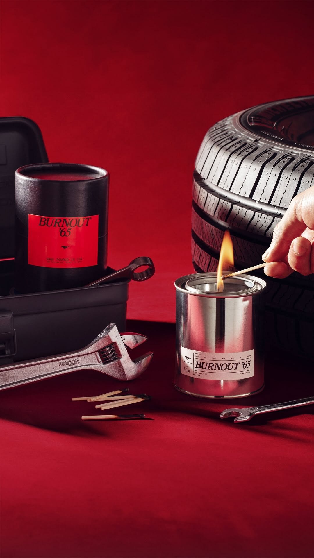 fordmustang 게시물 이미지: Burnout ’65. The feeling of full...
