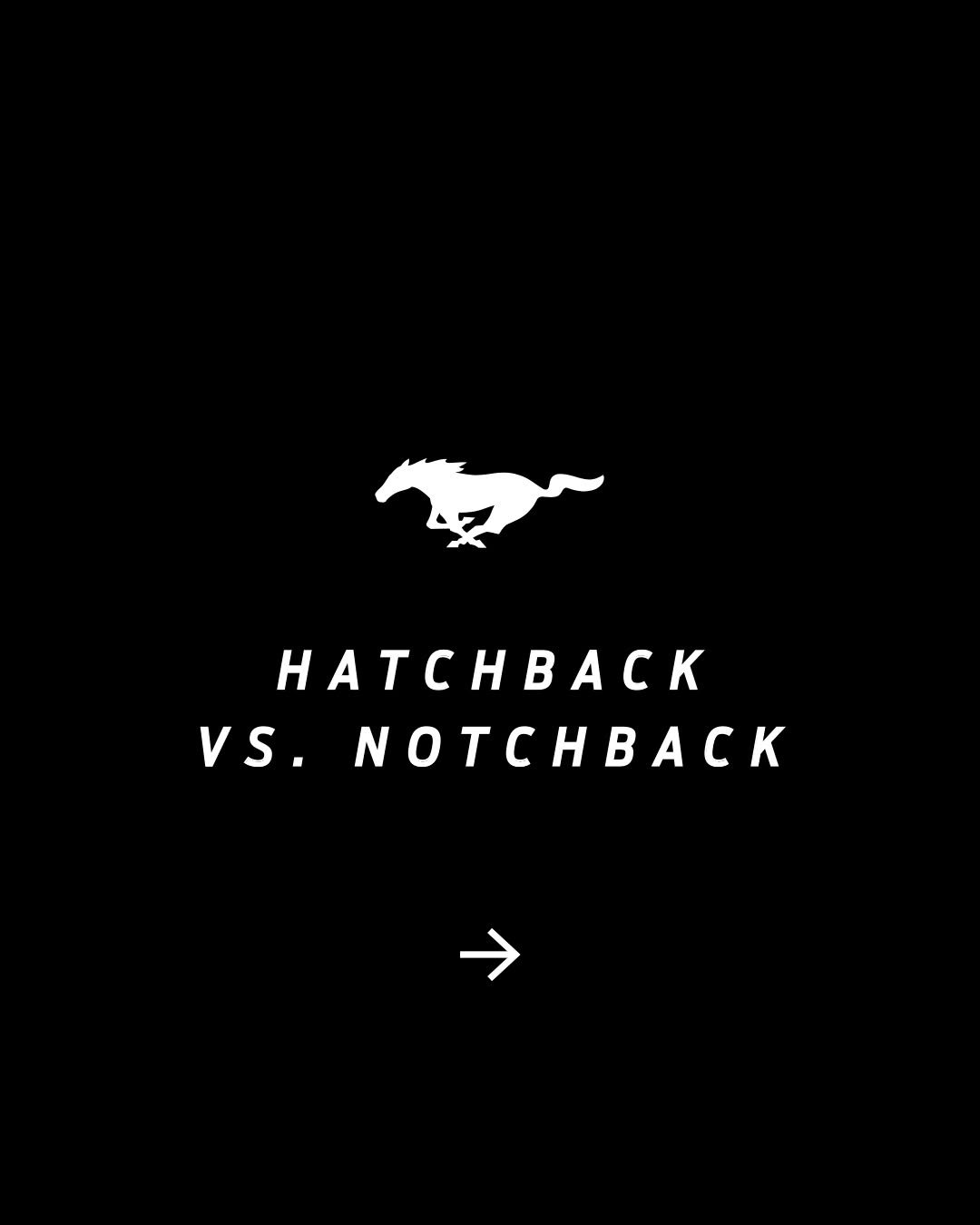 fordmustang 게시물 이미지: Choose your driver.

When the hatchback body...