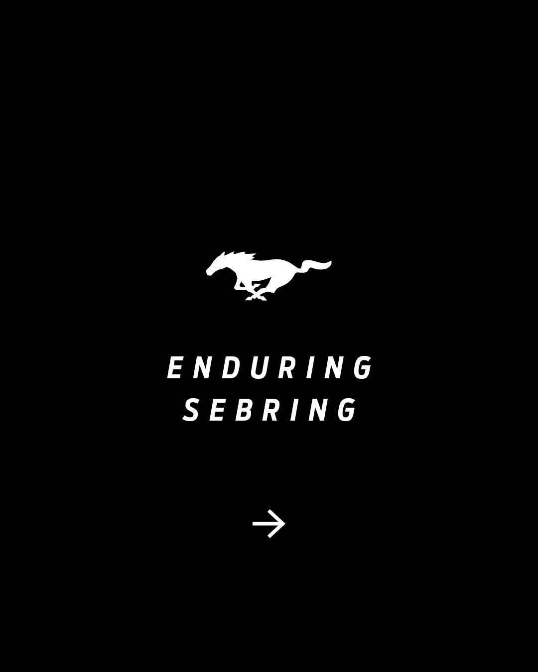 Photo by Ford Mustang on April 01, 2026. May be an illustration of map, poster and text that says 'ENDURING SEBRING →'.