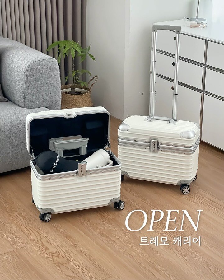 foryou_home87 게시물 이미지: 🧡트레모 캐리어 공구예고

여행 갈 때마다 캐리어 펼치느라 
방 한쪽을 다 차지해서...