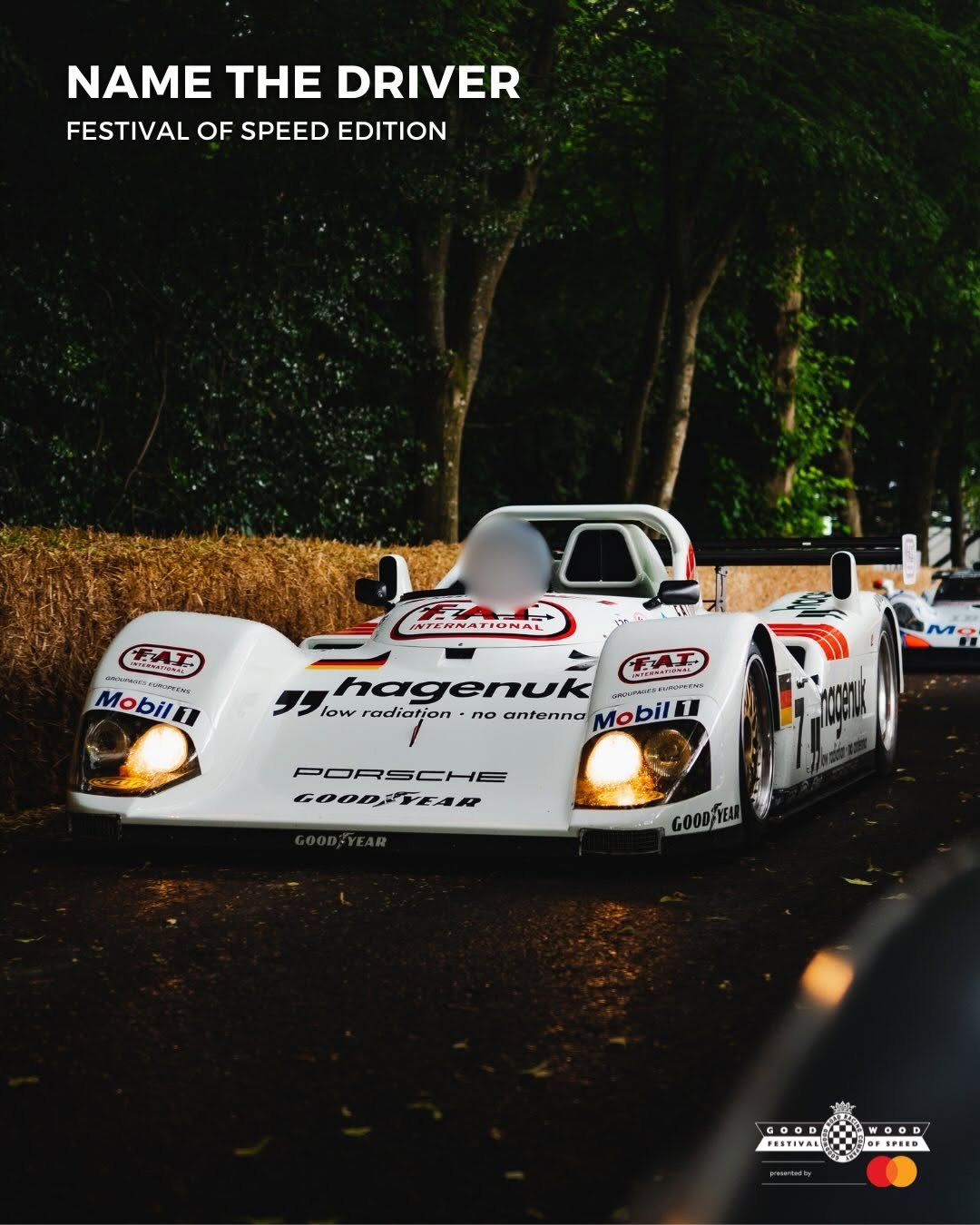 Photo by Goodwood Festival of Speed on April 24, 2026. May be an image of racing vehicles, race car and text.