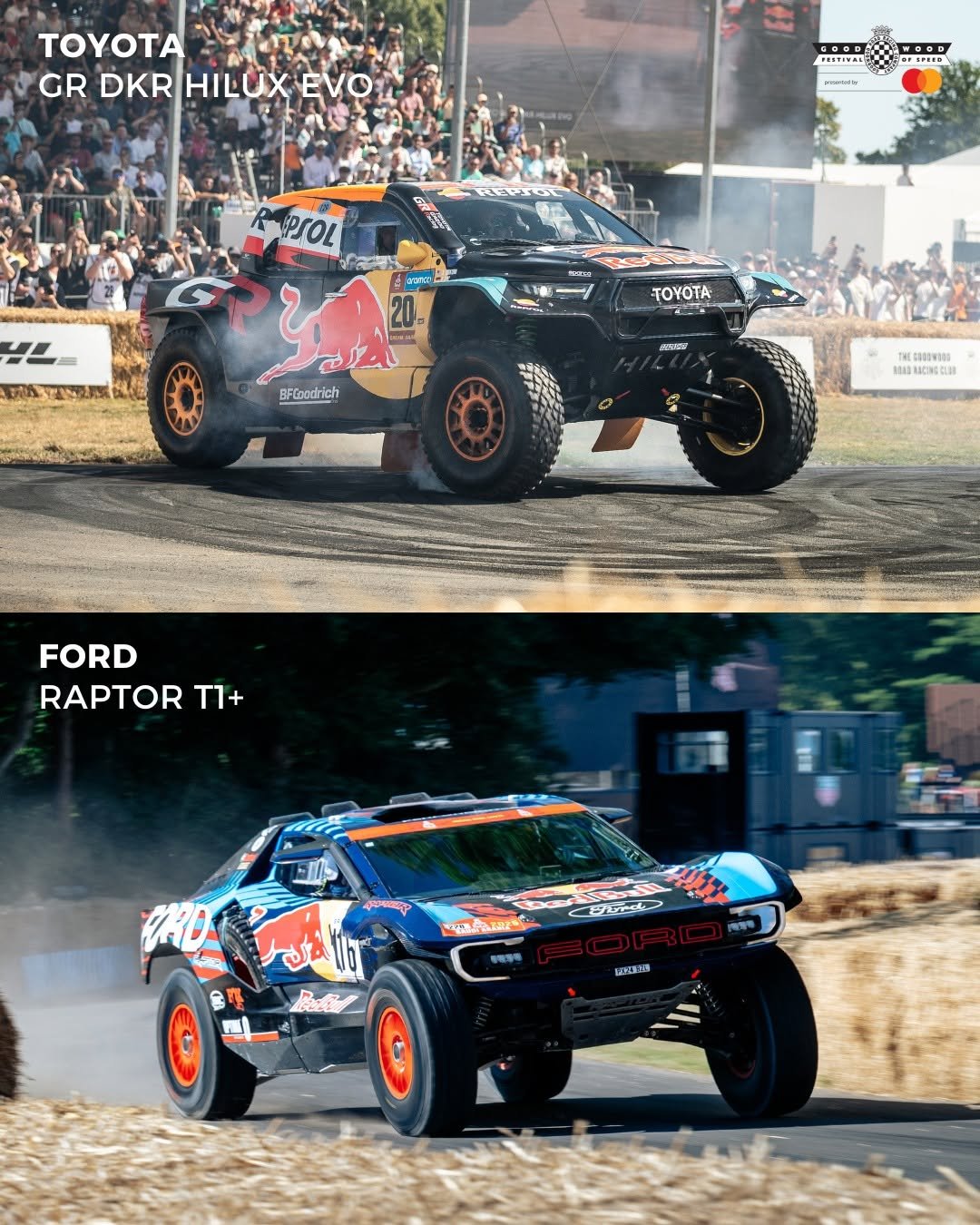 Photo by Goodwood Festival of Speed on January 05, 2026. May be an image of racing vehicles, race car, buggy and text.