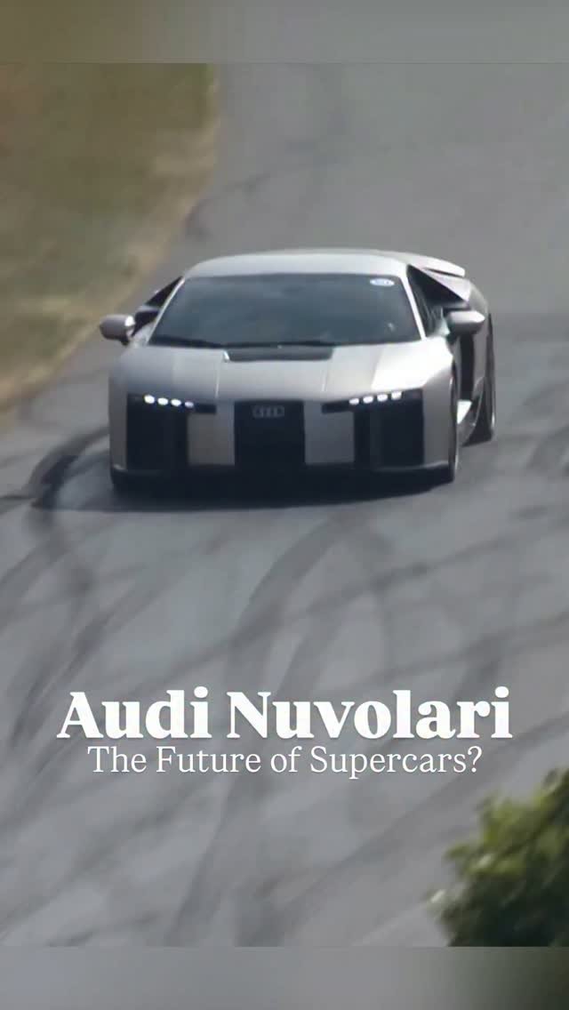 fosgoodwood 게시물 이미지: The ultra-exclusive #Audi Nuvolari was allowed...