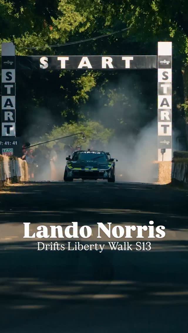 fosgoodwood 게시물 이미지: Lando Norris put on a ear-splitting show over...