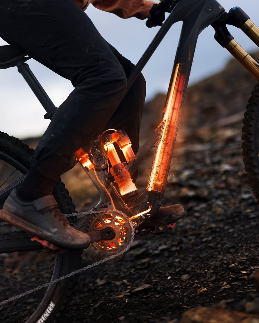 Photo shared by Orbea on February 19, 2026 tagging @orbeamtb_, @oolab___, @tq_ebike, and @ridefoxbike. May be an image of bicycle and text.