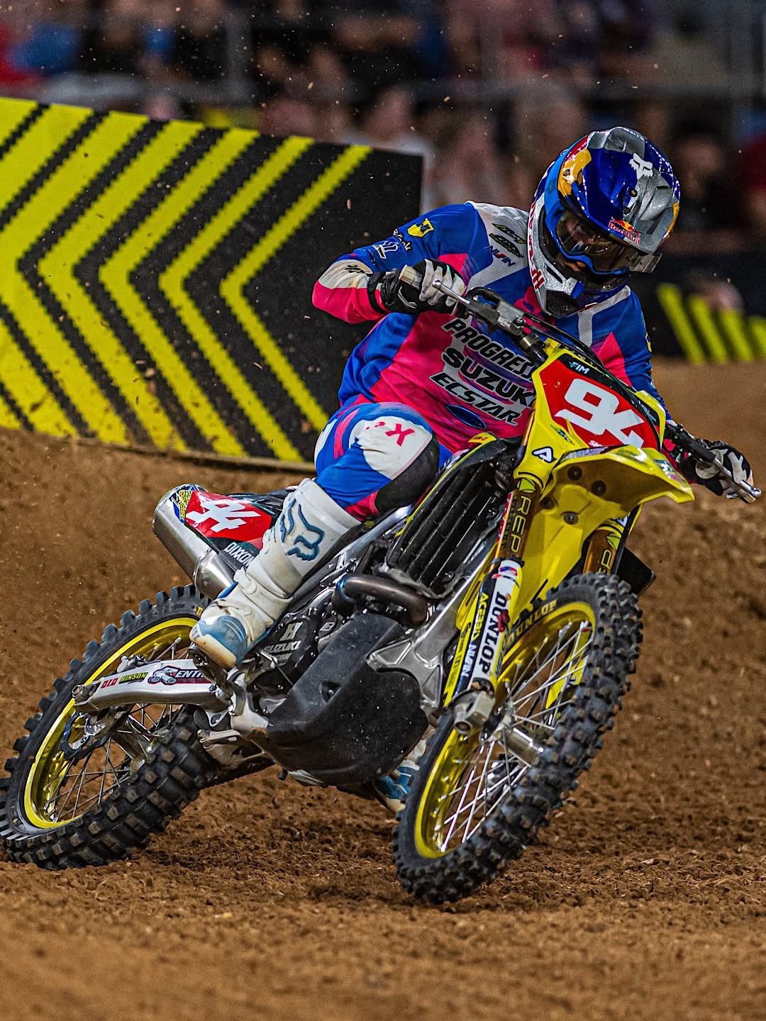 Photo shared by Fox Racing Moto on November 29, 2025 tagging @foxracing, and @kenroczen94. May be an image of racing vehicles, dirt bike and text.