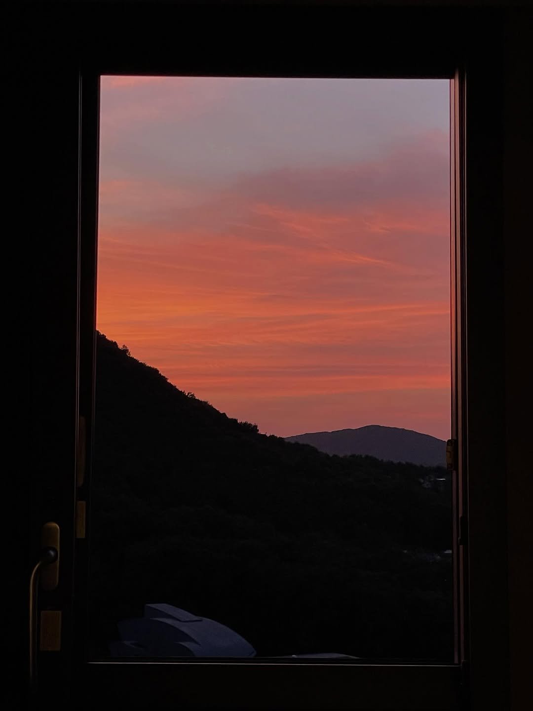 Photo by Kim Shinji on September 06, 2025. May be an image of twilight, window and text.