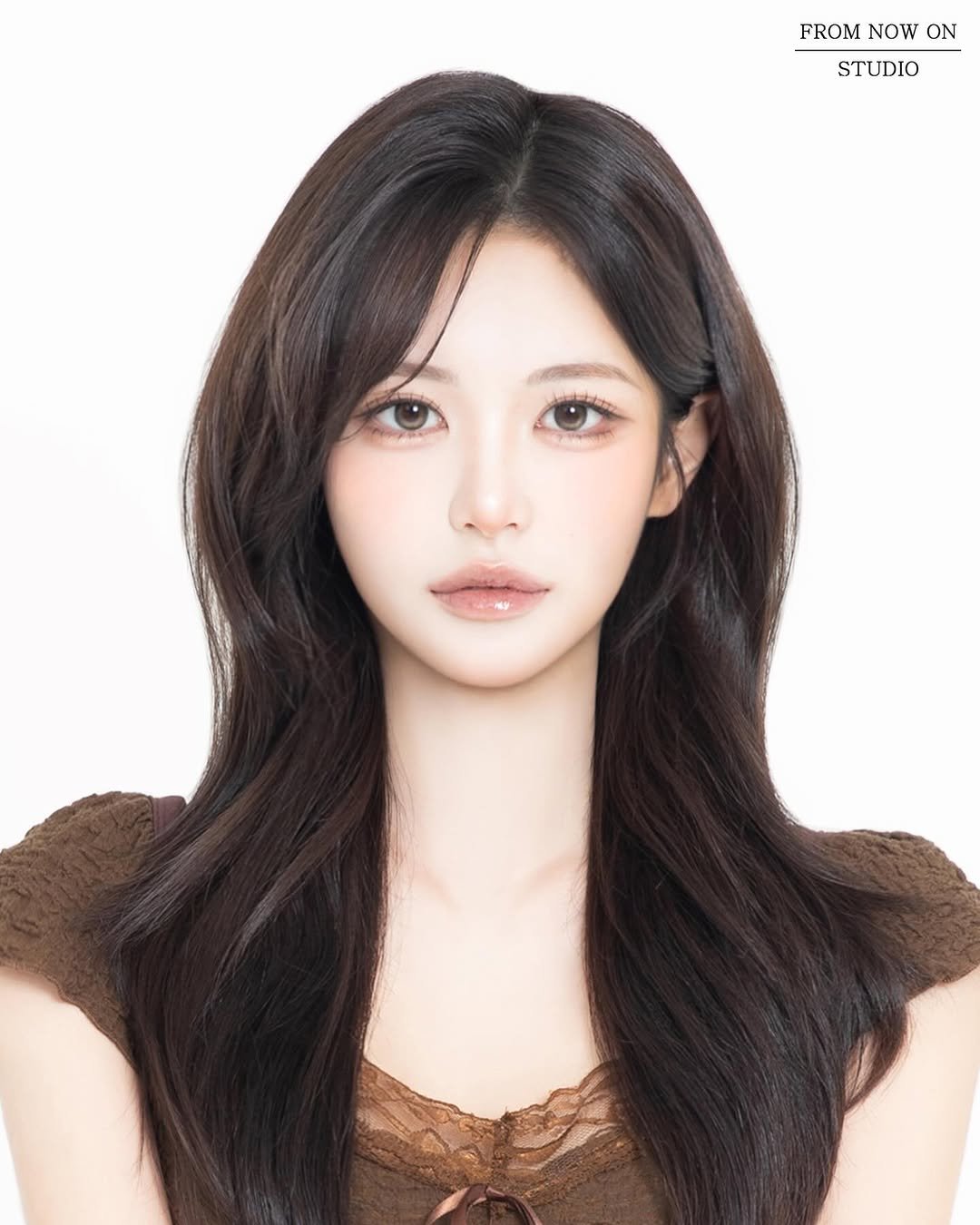 Photo by 프롬나우온스튜디오 | 합정스튜디오 | 홍대증명사진 | 프로필 on February 20, 2026. May be an image of one or more people, hair, makeup and text that says 'FROM NOW ON STUDIO'.