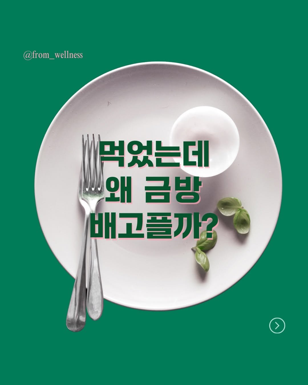 Photo by 프롬웰니스 🌸암경험자의 웰니스 라이프 | 건강습관 & 정보 공유 on February 04, 2026. May be an image of vegetable, poster and text that says '@from_wellness @from_ wellness 먹었는데 "왜 금방 배고플까?'.