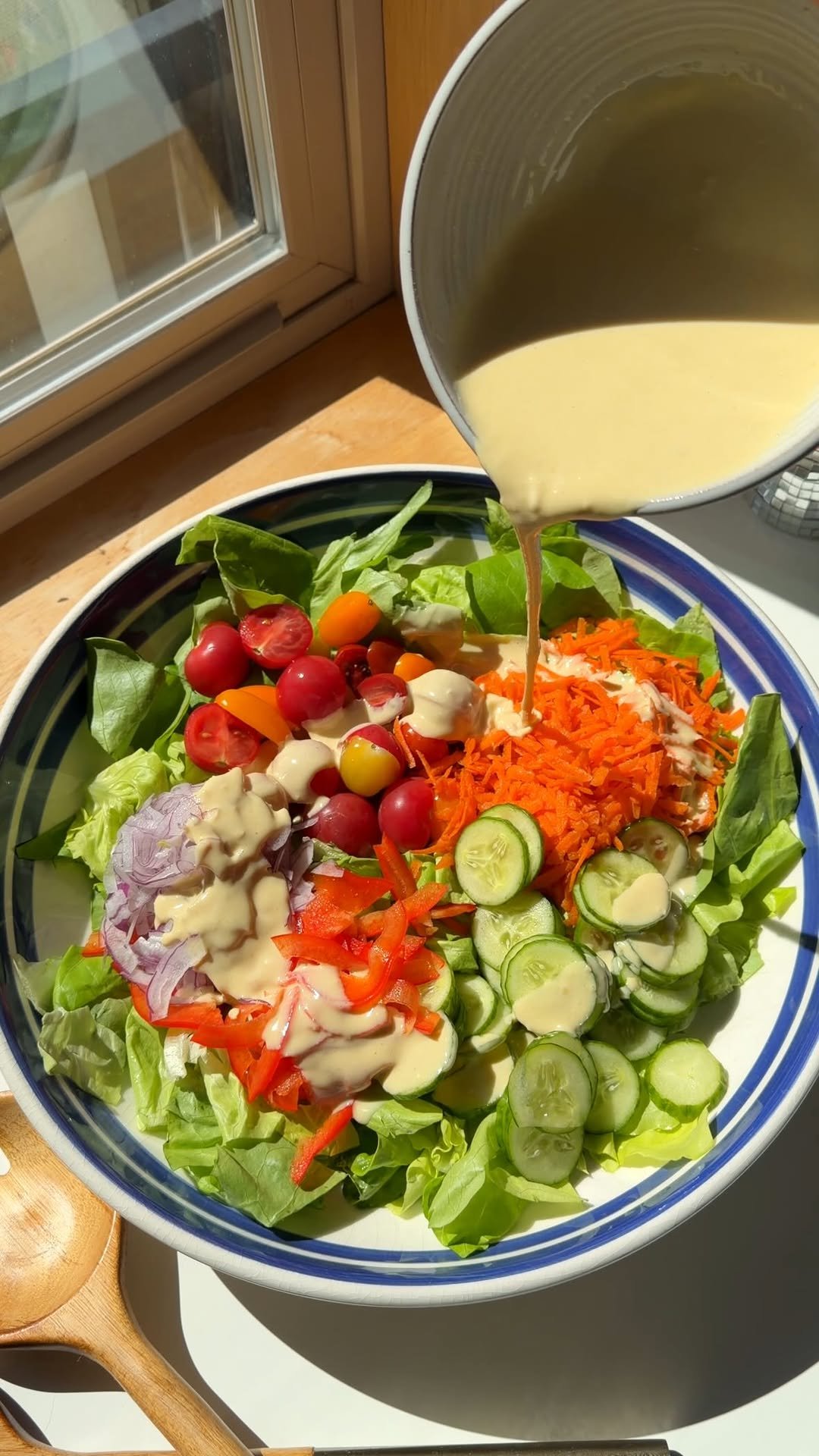 frommybowl 게시물 이미지: 3-ingredient Hummus Salad Dressing that’s...