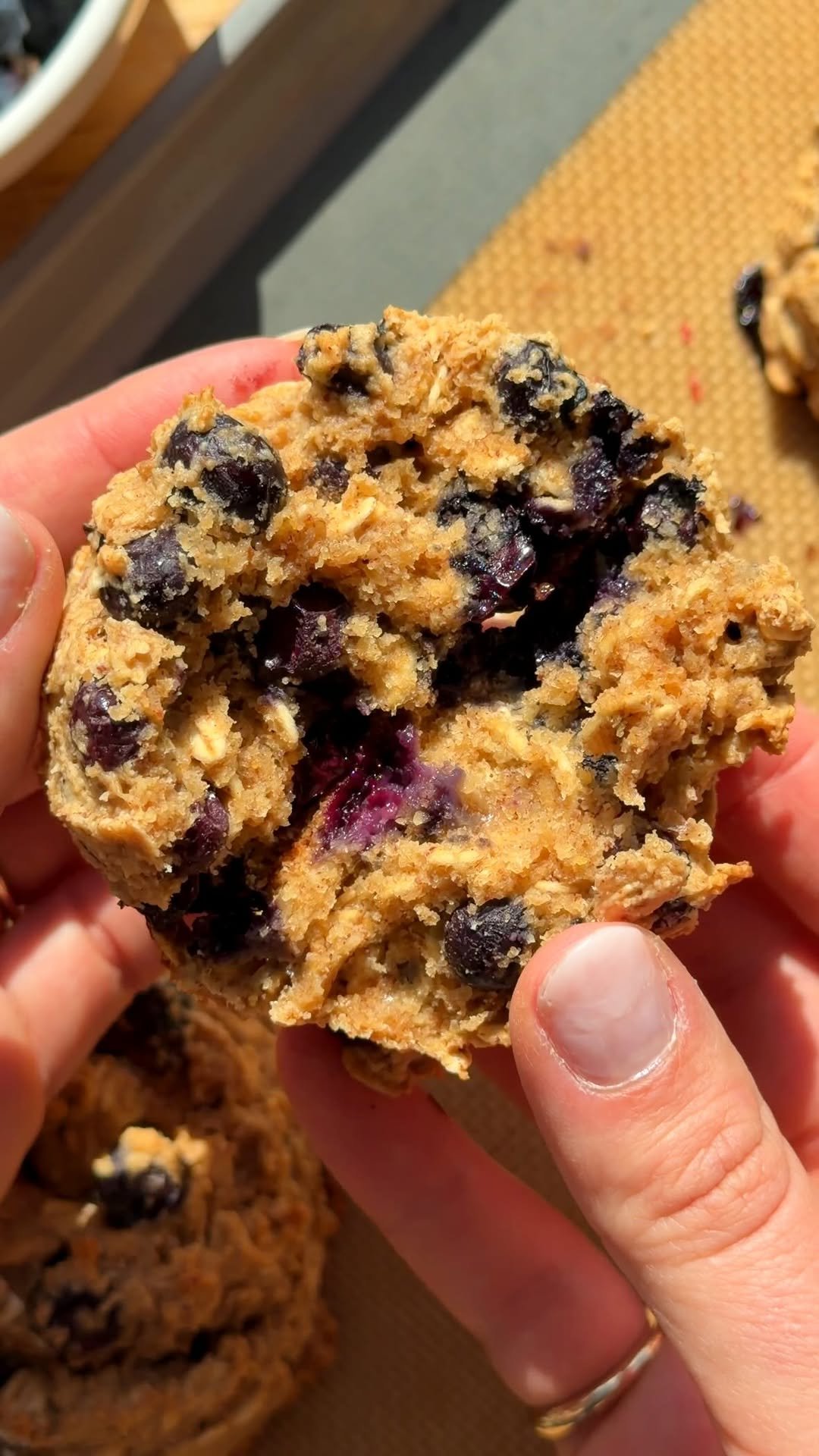 frommybowl 게시물 이미지: Blueberry Muffin Top Cookies 🫐🍪 for when...