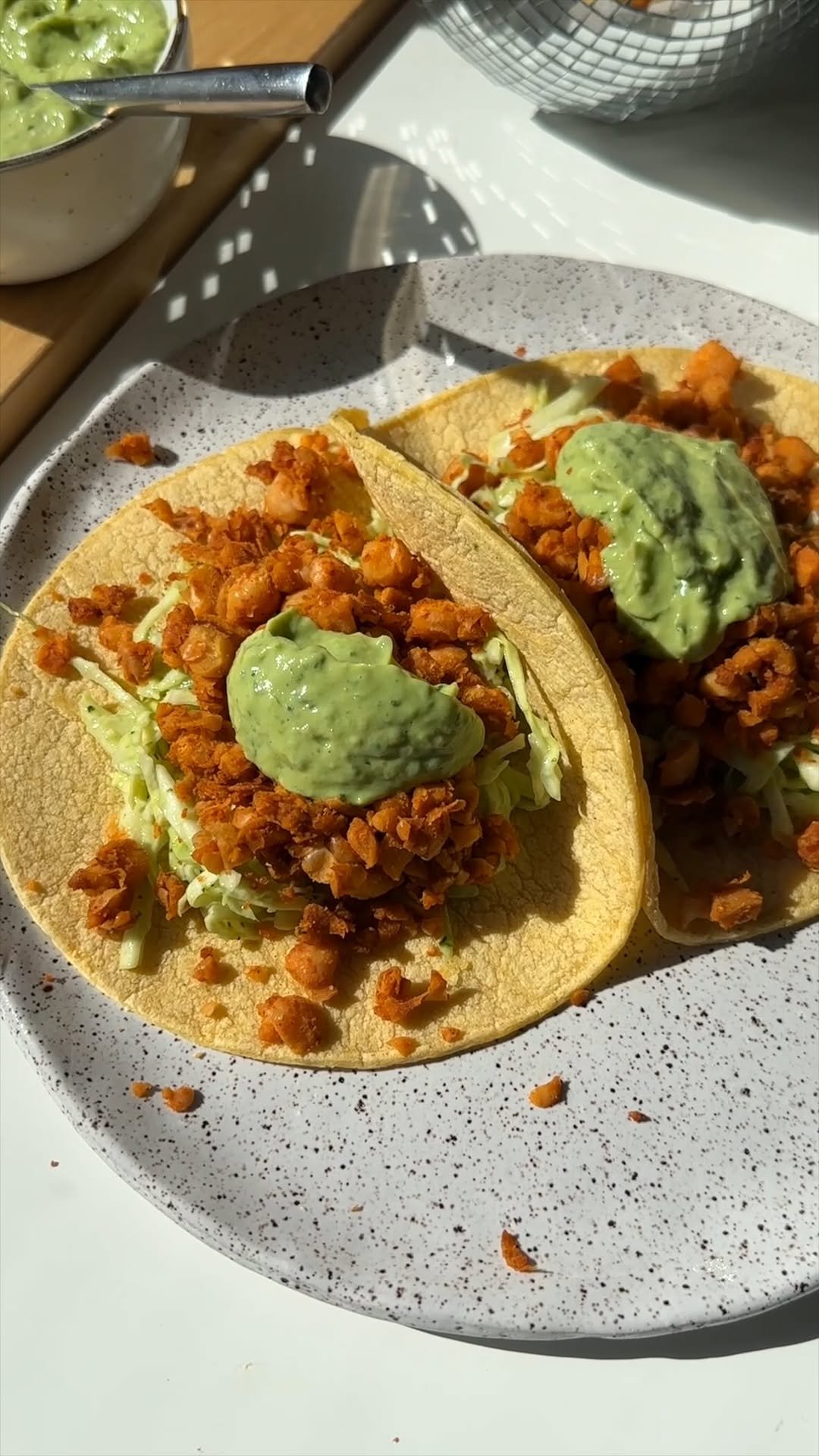 frommybowl 게시물 이미지: Chickpea Tacos with Avocado Crema 🌮🥑 Comment...