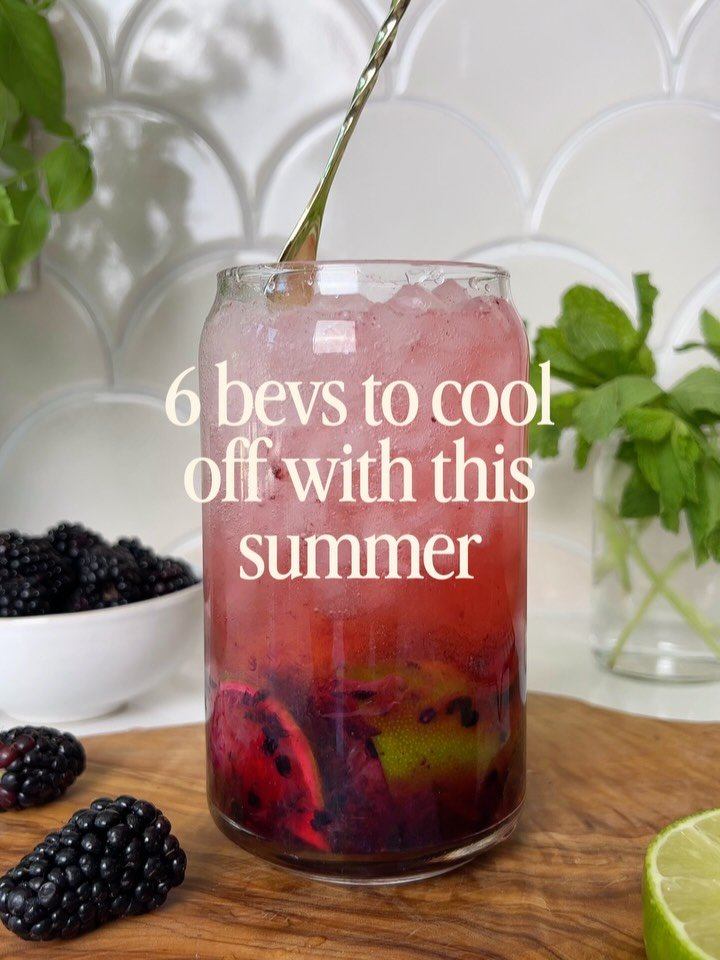 frommybowl 게시물 이미지: 6 bevs to cool off with this summer 🍹☀️...