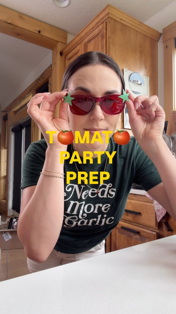 frommybowl 게시물 이미지: Tomato party prep 🍅 I made my roasted tomato...