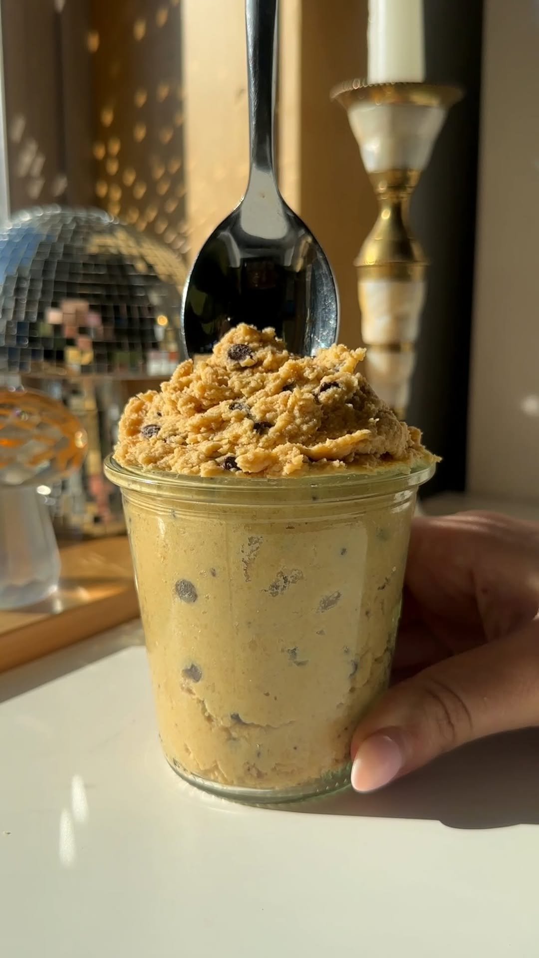 frommybowl 게시물 이미지: Healthy Cookie Dough with over 20g protein, no...