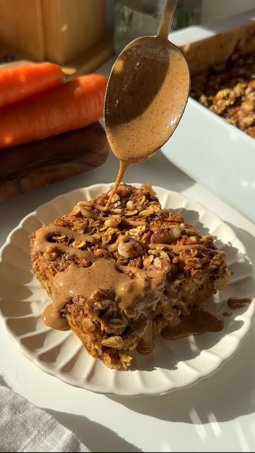 frommybowl 게시물 이미지: Healthy Carrot Cake Baked Oatmeal 🧡Comment...