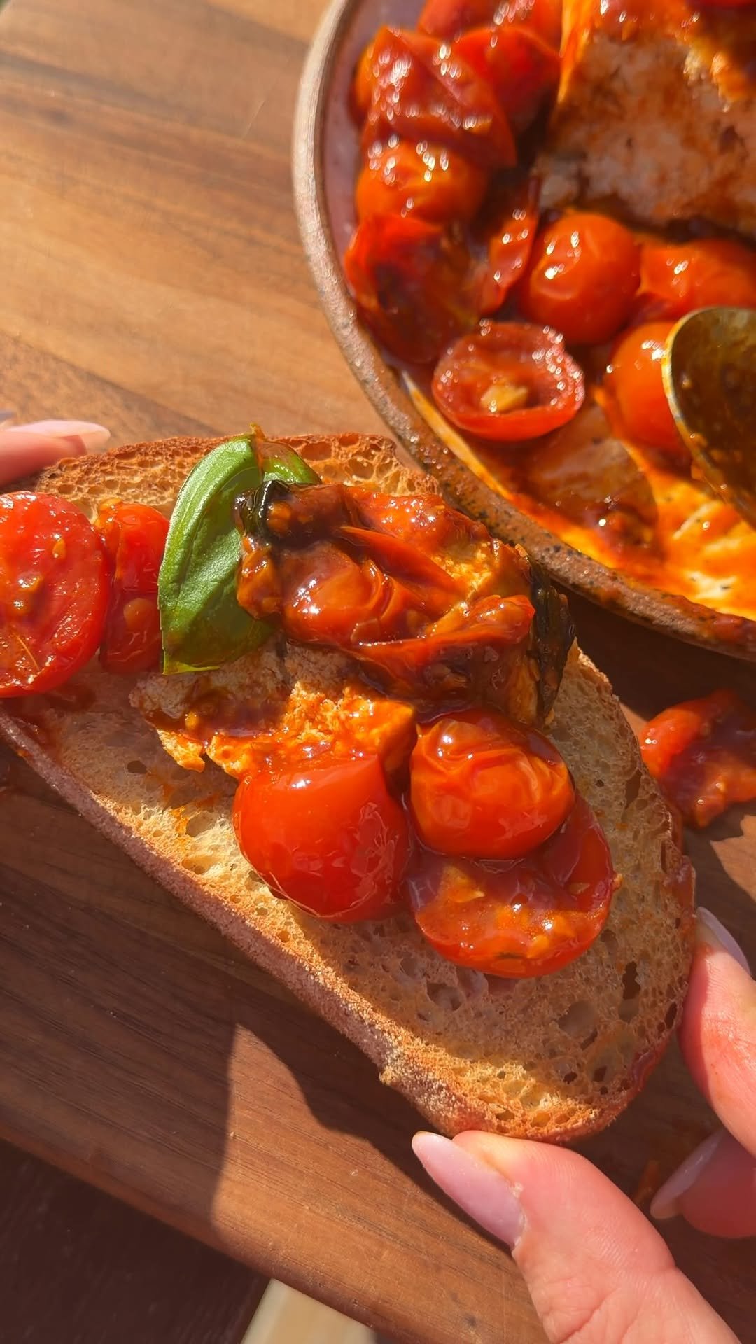 frommybowl 게시물 이미지: This Seared Tofu with Jammy Tomatoes is...