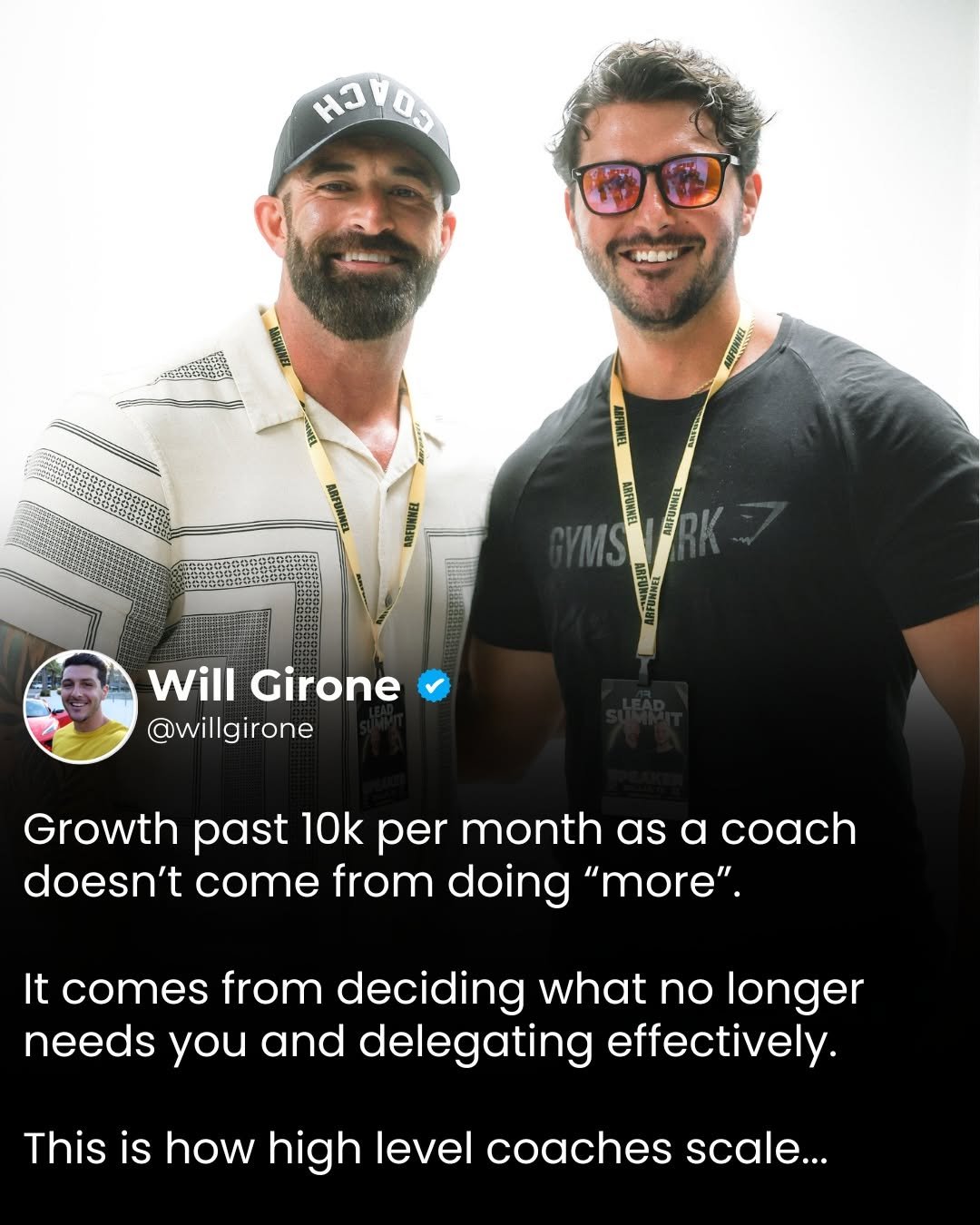 fulltimegrowth 게시물 이미지: I’ve been in the online coaching space for 10...