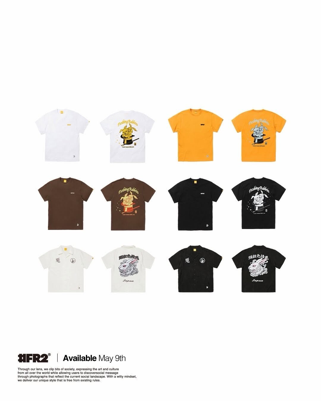 fxxkingrabbits 게시물 이미지: 2026 / 5/ 9 Release item🐇🐇🔥

#FR2#fxxkingrabbits#頭狂色情兎