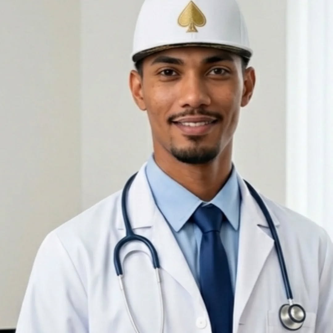 Photo shared by Douglas Lopes on April 24, 2026 tagging @gabrielfds244. May be an image of stethoscope, hospital and text.