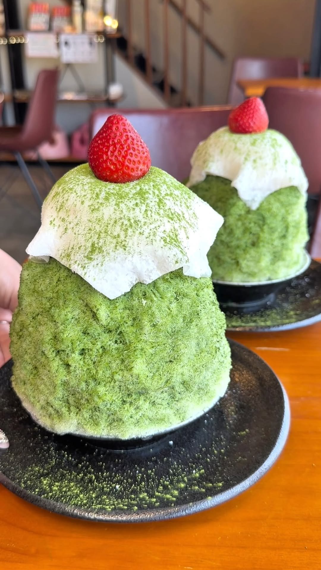 gacchi_gourmet 게시물 이미지: 【まるでいちご大福な抹茶かき氷🍓🍵】

愛知県西尾市にある『T-bear...