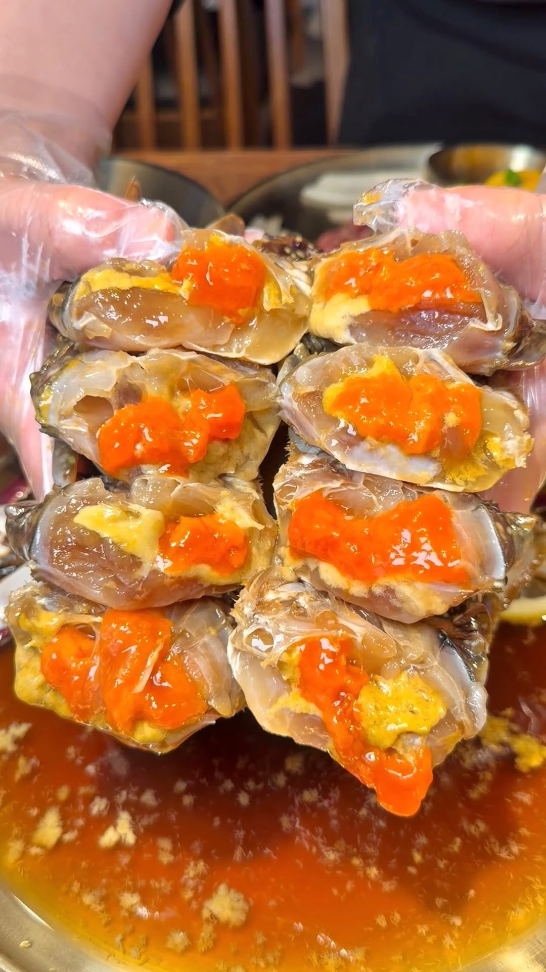 gacchi_gourmet 게시물 이미지: 【絶対に外さない！本場のカンジャンケジャン🦀】

韓国・ソウル弘大にある
『オダリチプ...