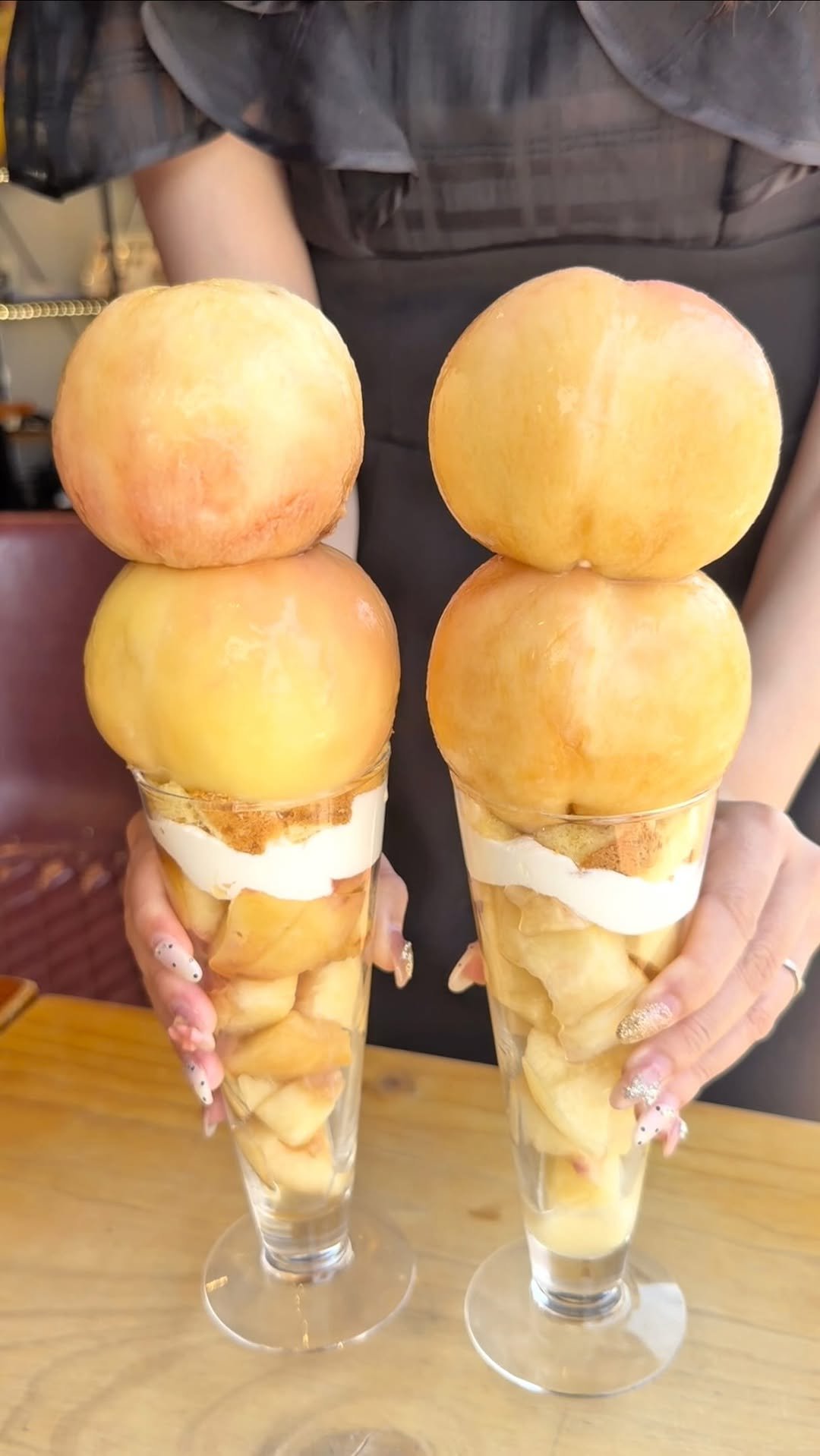 gacchi_gourmet 게시물 이미지: 【桃3玉使った贅沢桃パフェ🍑】

愛知県西尾市にある『T-bear...