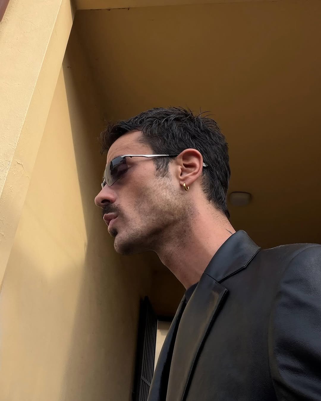 Photo by ga on October 07, 2025. May be an image of 1 person, beard, sunglasses and text.