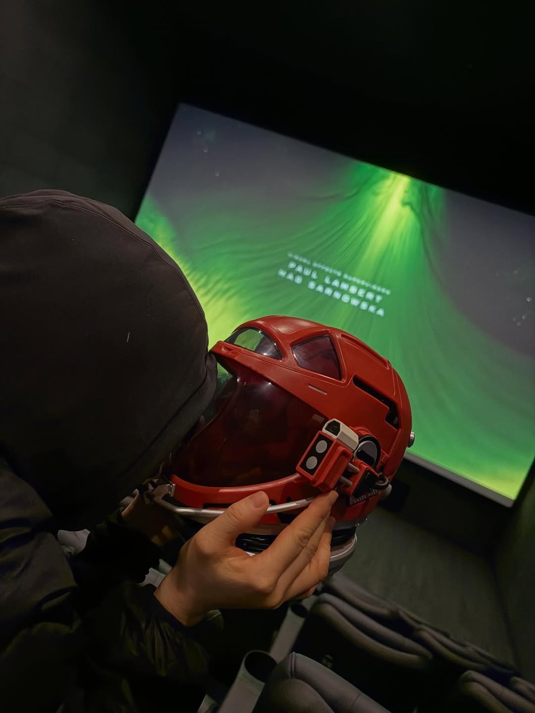 Photo by 최 강희 on March 19, 2026. May be an image of helmet, gas mask, face mask and text.