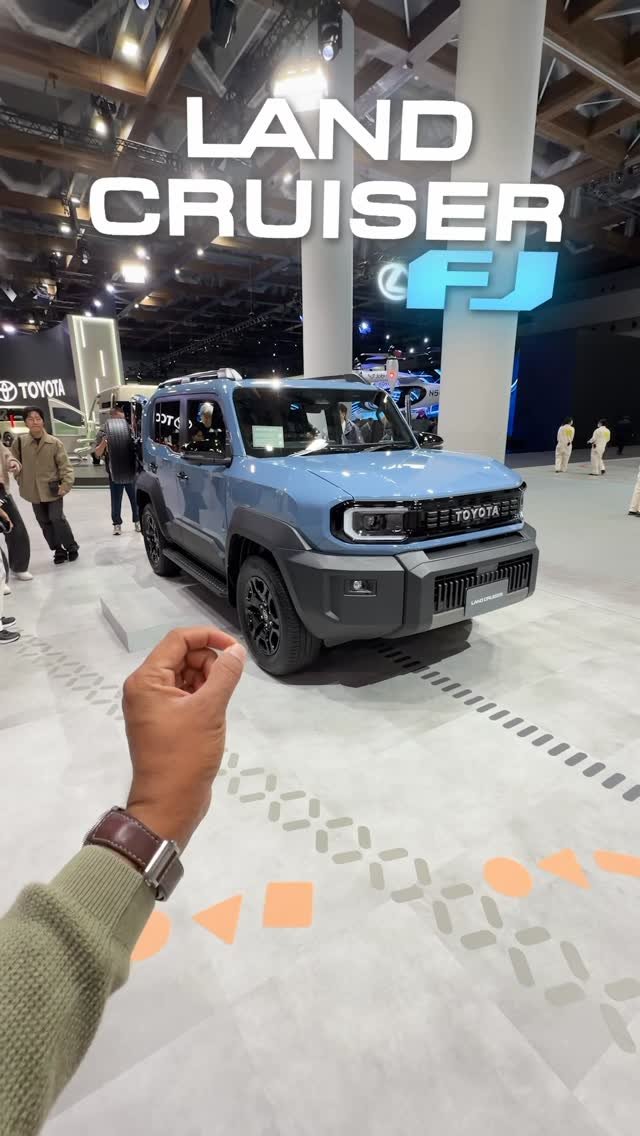 ganikgagan 게시물 이미지: Smallest Land Cruiser is here. Toyota Land...