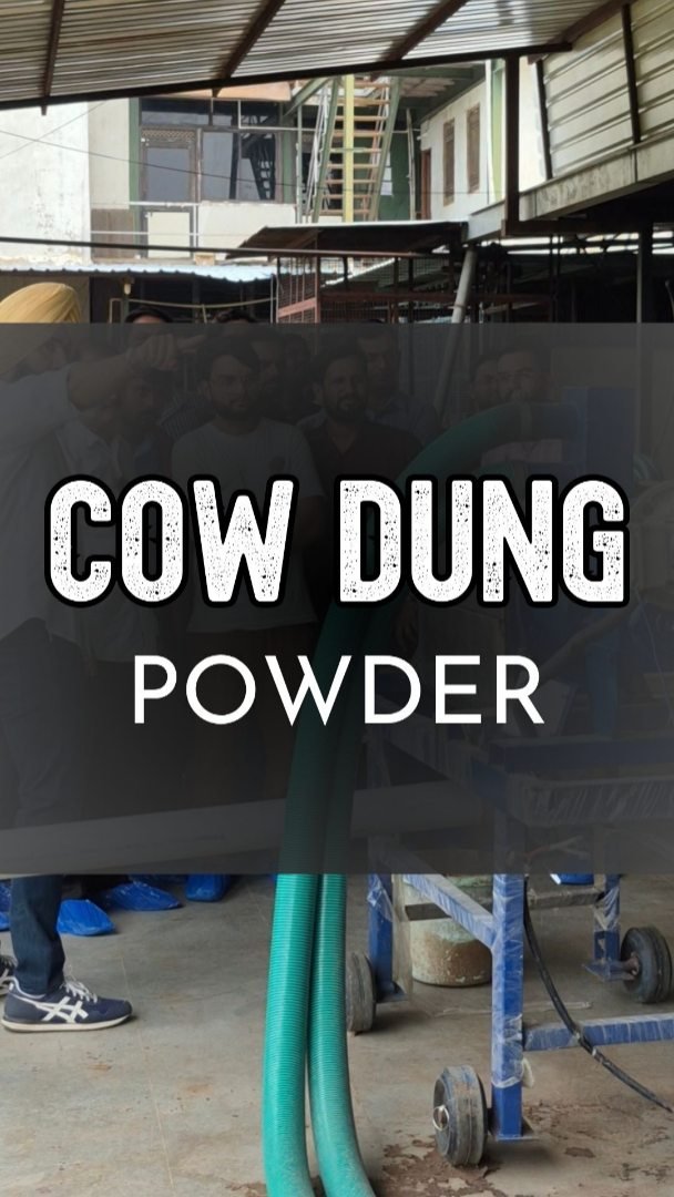 gau.organics 게시물 이미지: Slurry + Cow Dung Dewatering Machine = Cow...